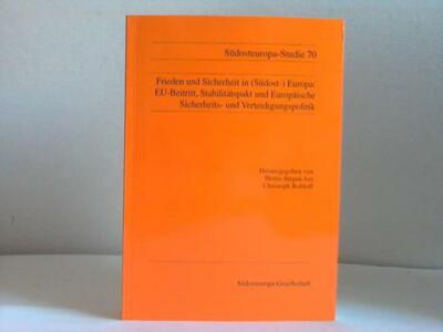 Axt, Heinz-Jürgen / Rohloff, Christoph  [Hrsg.]: Frieden und Sicherheit in ...