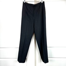 Pendleton Women's Trouser Pants Size 8 Gray Fully Lined 100 Virgin Wool Pockets