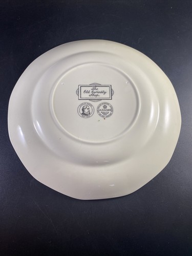 The Old Curiosity Shop Adams China Collector Plate "Charles Dickens" - Picture 3 of 4