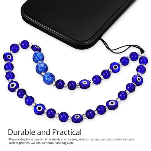 2 Pcs Lanyard Beads Miss Phone Charm Wrist Strap Jewelry Hanging - Zdjęcie 6 z 12