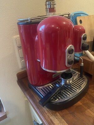 kitchen aid artisan  Espressomaschine rot Siebträger Gebraucht