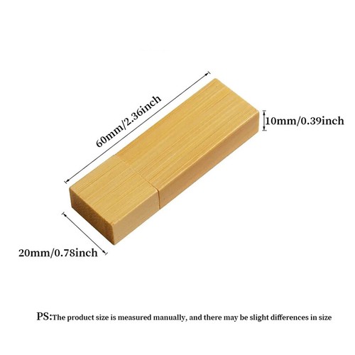 USB Flash Drive 3.0 I 2.0 64GB 32GB 16GB 8GB USB Stick Pendrive Bamboo Wooden - Picture 3 of 22