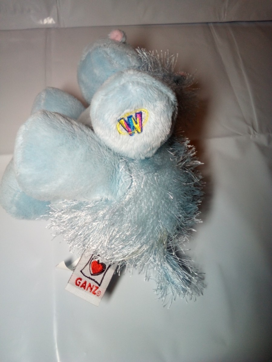 GANZ Webkinz HM009 Blue Hippo Plush 7 GANZ Webkinz HM009 Blue Hippo Plush 7