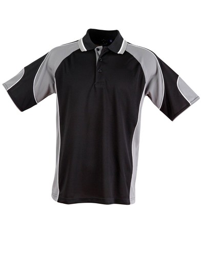 ASHFORD l COOLDRY TRI-COLOUR CONTRAST POLO WITH SLEEVE PANELS l MEN - Picture 14 of 30