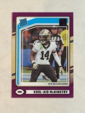 2024 Panini Clearly Donruss Purple Kool-Aid McKinstry Rated Rookie RC /75 (A)