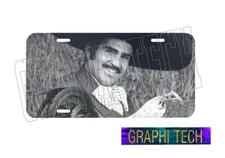VICENTE FERNANDEZ  PLACA DE ALUMINIO IMPRESA PARA VEICULO*