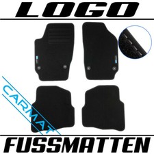 Fussmatten für VW Polo IV 9N  Bj. 2001-2009 Fußmatten Autoteppiche LOGO