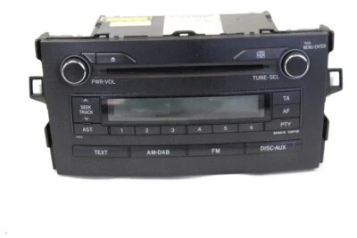 86120-02A50 Autoradio TOYOTA Auris 1.4 D 66KW 6M 5P (2011) Ersatz Gebraucht ( - Bild 1 von 3