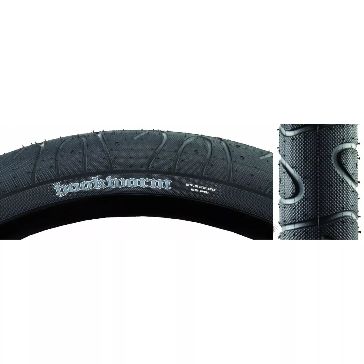 Maxxis Hookworm SC Tire 27.5 x 2.50 Black Steel Bead BMX MTB Street Urban  Bike 4717784040042