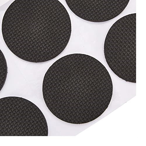 Basics Rubber Furniture Pads Black 2'' Round 8 pcs for sale online eBay