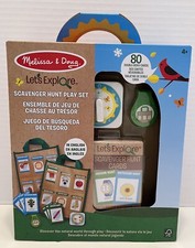 Melissa Doug Let s Explore Scavenger Hunt Play Set - Indoor/Outdoor - New