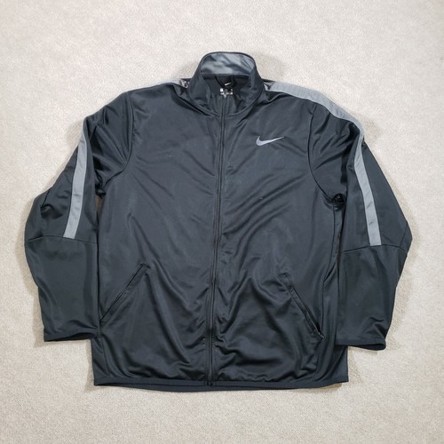 black thin nike jacket