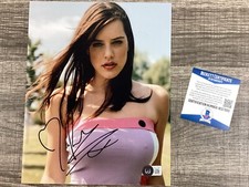 (SSG) Hot, Sexy MICHELLE RYAN Signed 8X10 Photo "Bionic Woman" - BAS/Beckett COA