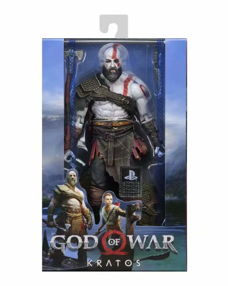 New Kratos God of War 4 (2018) 7" Action Figure PS5 Game Toy Gift Boxed Greek - Image 2 of 4