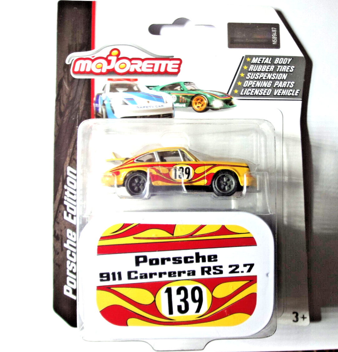 Majorette Porsche Deluxe Edition | Porsche 911 Carrera RS 2.7 | 212053161