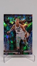 Sabrina Ionescu 2022 Panini WNBA Prizm Green Ice FIREWORKS #7