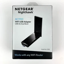 Netgear Nighthawk Wi-Fi AC1900 USB 3.0 WiFi Adapter (A7000) Dual-Band New A7000