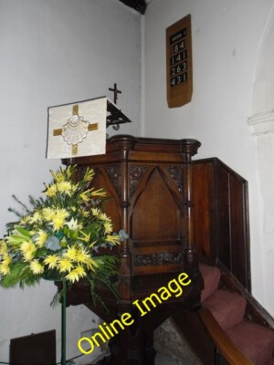 Photo 6x4 Elstead, St James: pulpit  c2012