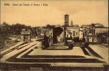 Rome Roma Italy Italy ~1910 Avanzi del Tempio di Venere Ruins Temple of Venus