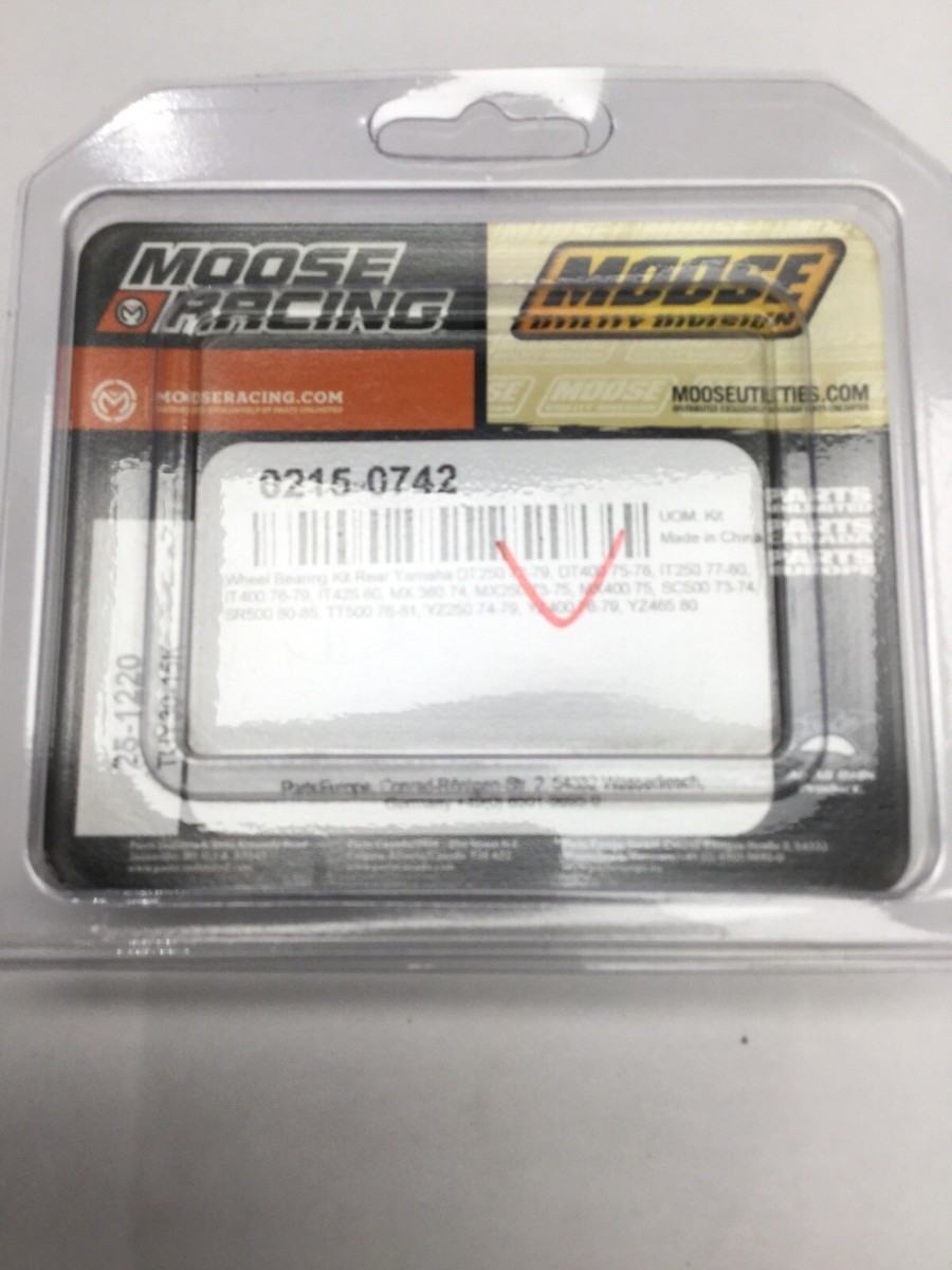 MOOSE BEARING WHEEL REAR YAM 0215-0742 | eBay