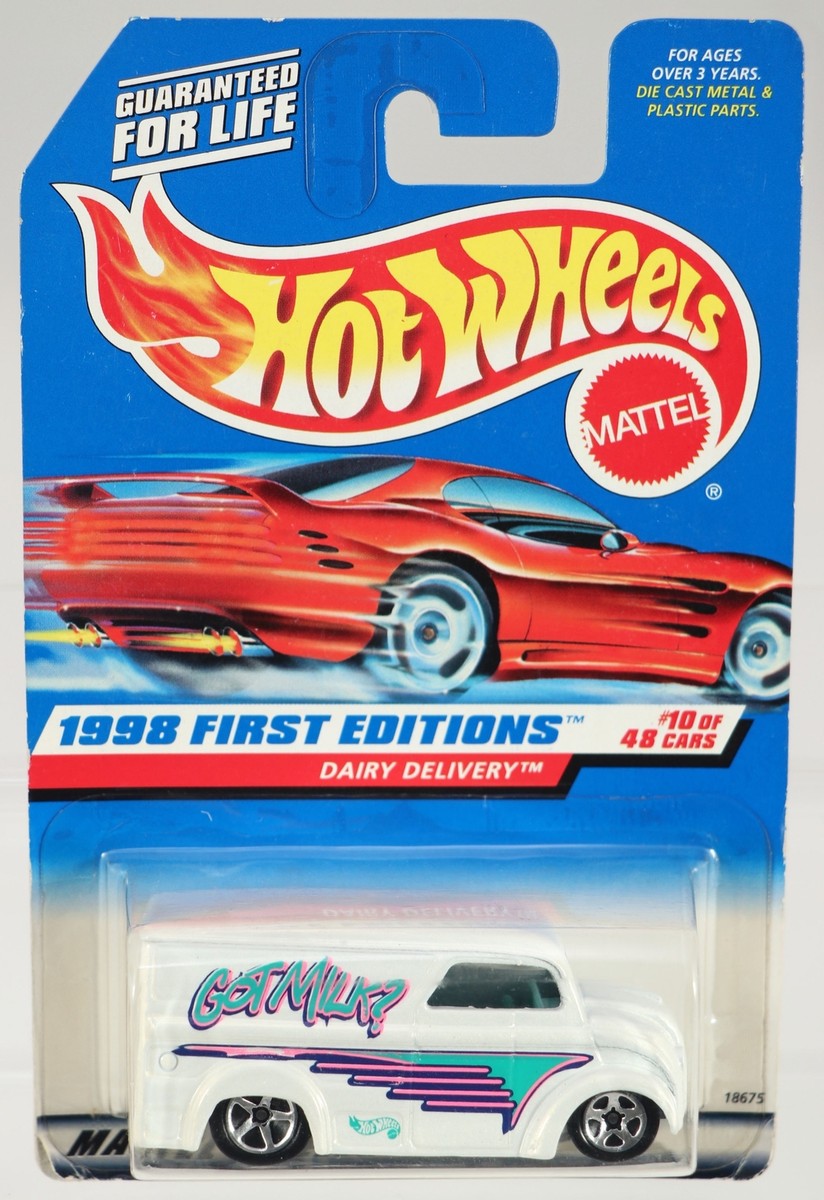 ホットウィール FIRE RODS DAIDY DELIVERY Dairy Delivery Hot Wheels Fire Department Rods 1:64 Hot