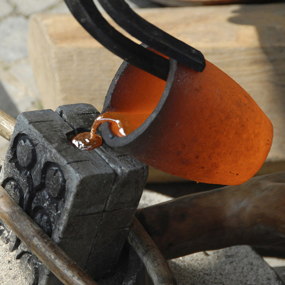 BUGUUYO Graphittiegel 3,5x3cm - Für Metallschmelze & Labor