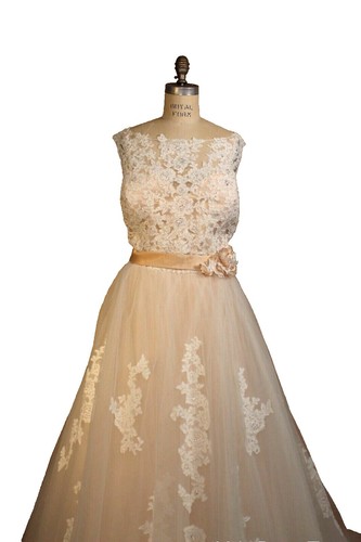 lace maxi dress off shoulder Off-the-Shoulder Wedding Dresses Ball Gown With Lace Long Sleeves – 27dress main image 1