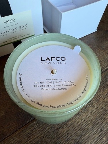 LAFCO Scented Signature Candle Cloudy Bay Sauvignon Blanc 15.5oz - Picture 6 of 8