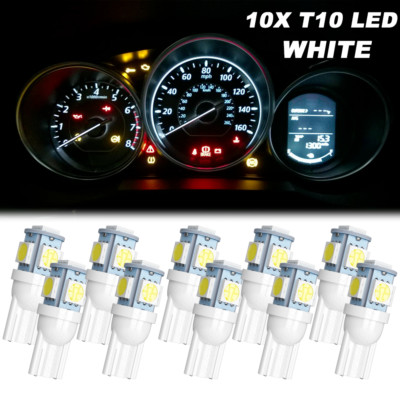 10X WHITE Instrument Gauge Cluster Bulbs LED For 2003-2006 Honda Element