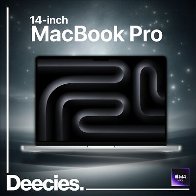 14-inch MacBook Pro M4 Max 16c CPU 40c GPU 64GB Ram 2TB SSD Silver Nano Texture