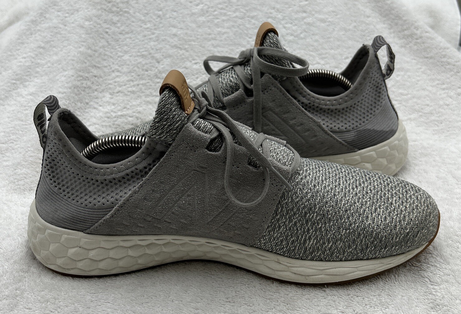 New Balance Fresh Foam CruzV1 Women's Gray Running Athletic Sz 12 WCRZRRG VGUC thumbnail 7