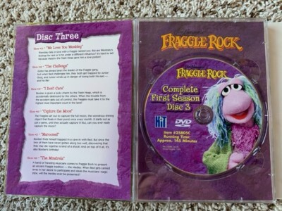 DVD - Jim Henson's Fraggle Rock TV Show - Season 1 | eBay