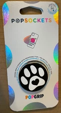Popsockets PopGrip Furever  Friend Swap Top Phone Grip New Stand Paw Print