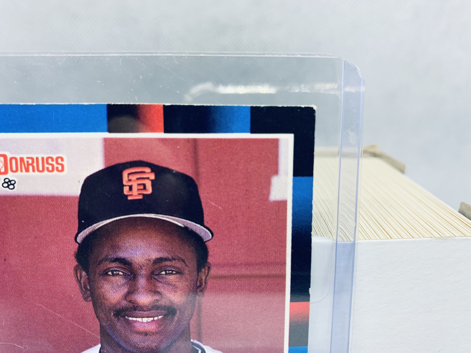 1988 Donruss Jose Uribe ERROR Donruss Baseball Card 559 Wrong 