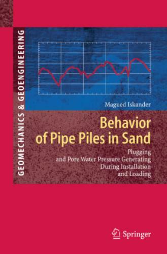 Thumbnail - Behavior Of Pipe Piles In Sand Plugging & Pore-water Pressure