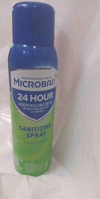 Microban 24-hour sanitizing spray 15 Oz