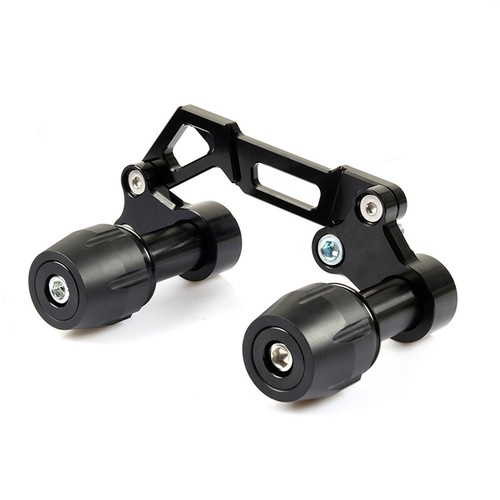 1 Set Frame Slider Exhaust Guard Protector For Yamaha NVX NMAX AEROX 155 2015-21 - Foto 2 di 2