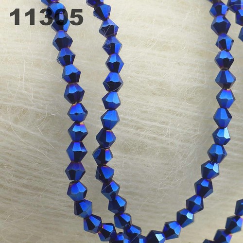 4mm (120 Pcs) Crystal Bead Spacer Craft Loose Beads Jewelry DIY - Picture 12 of 43