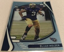 2021 Panini Absolute Football Elijah Molden Tennessee Titans Silver Rookie #146