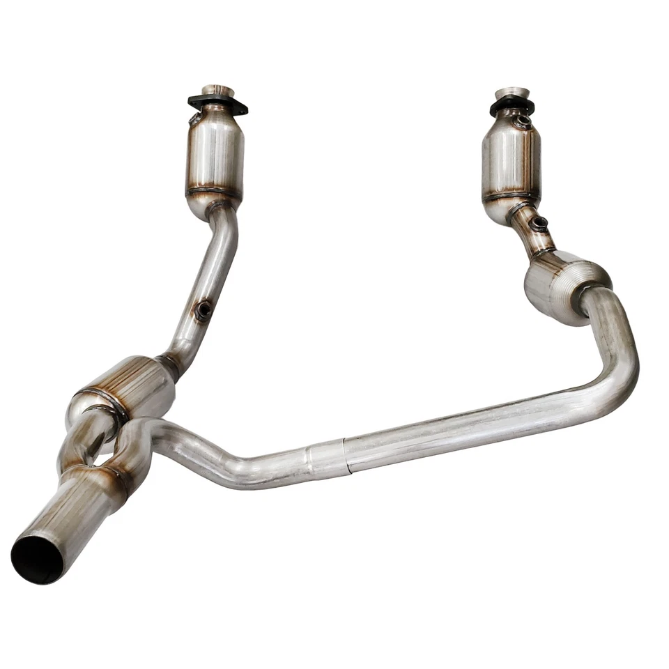 Convertidor catalítico de escape delantero EPA para Jeep Wrangler JK 2007-2009 3,8 L tubo en Y Foto 4 de 4