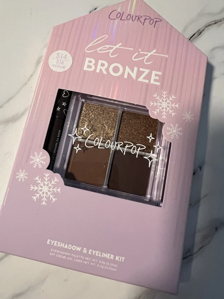 Sombra de ojos y delineador ColourPop Let It bronce neutrales Foto 3 de 4