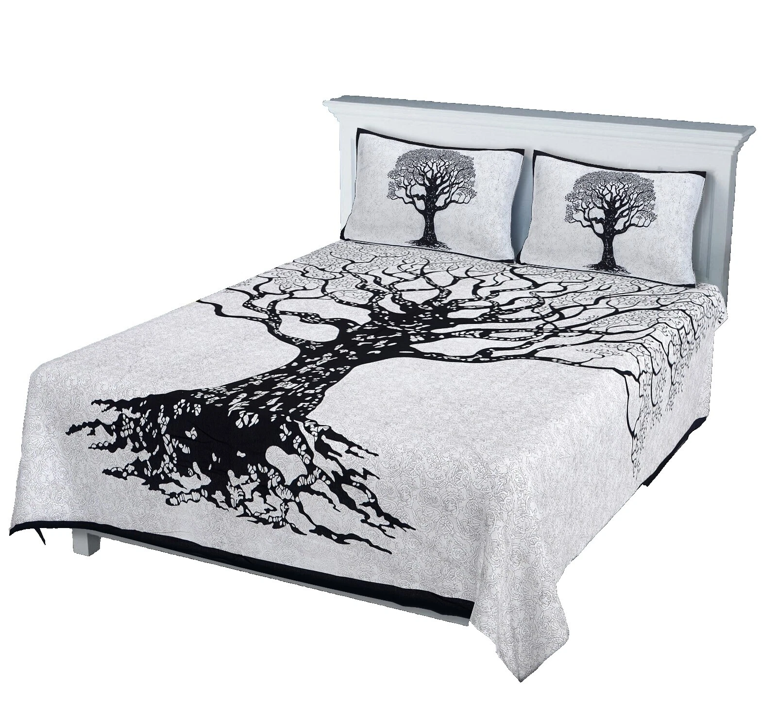 Handmade Black Bed Sheets