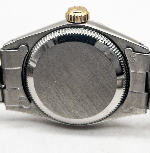 $8000 ROLEX DATEJUST WHITE MOP Diamond 18k Yellow Gold SS Ladies Watch SERVICED - Picture 5 of 6