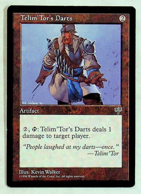 Telim'Tor's Darts - Mirage - 1996 - Magic the Gathering