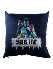 Sub Ice Cushion Pillow Mortal Fun Cream Maker Sub-Zero Kombat Gamer Gaming Game
