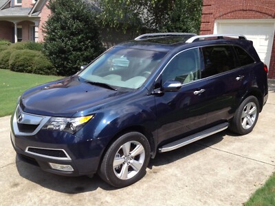 OEM 07-13 Acura MDX Rear Right Silver Roof Rack Rail End Cap 08L02