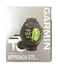 Montre connectée Garmin Approach S70 Premium Golf GPS 47mm GPS Golf Noir