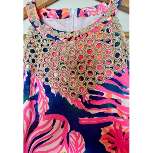 Lilly pulitzer kinley dress with gold - girls - Picture 3 of 6