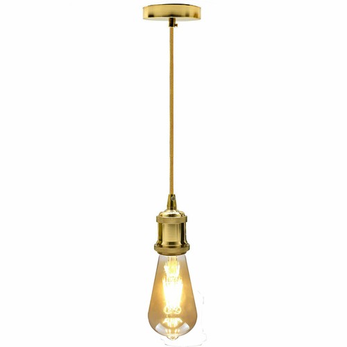 Leuchte Pendelleuchte Deckenrosette E27 Pendelleuchte Set Farben Leuchtensockel UK - Bild 75 von 78