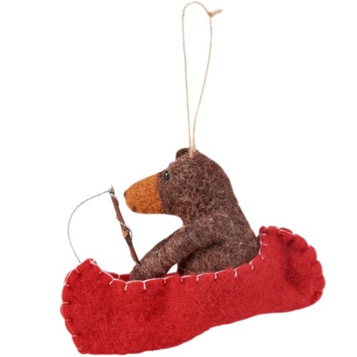 Primitives by Kathy Critter - Bear In Canoe - 457300 - Picture 2 of 2